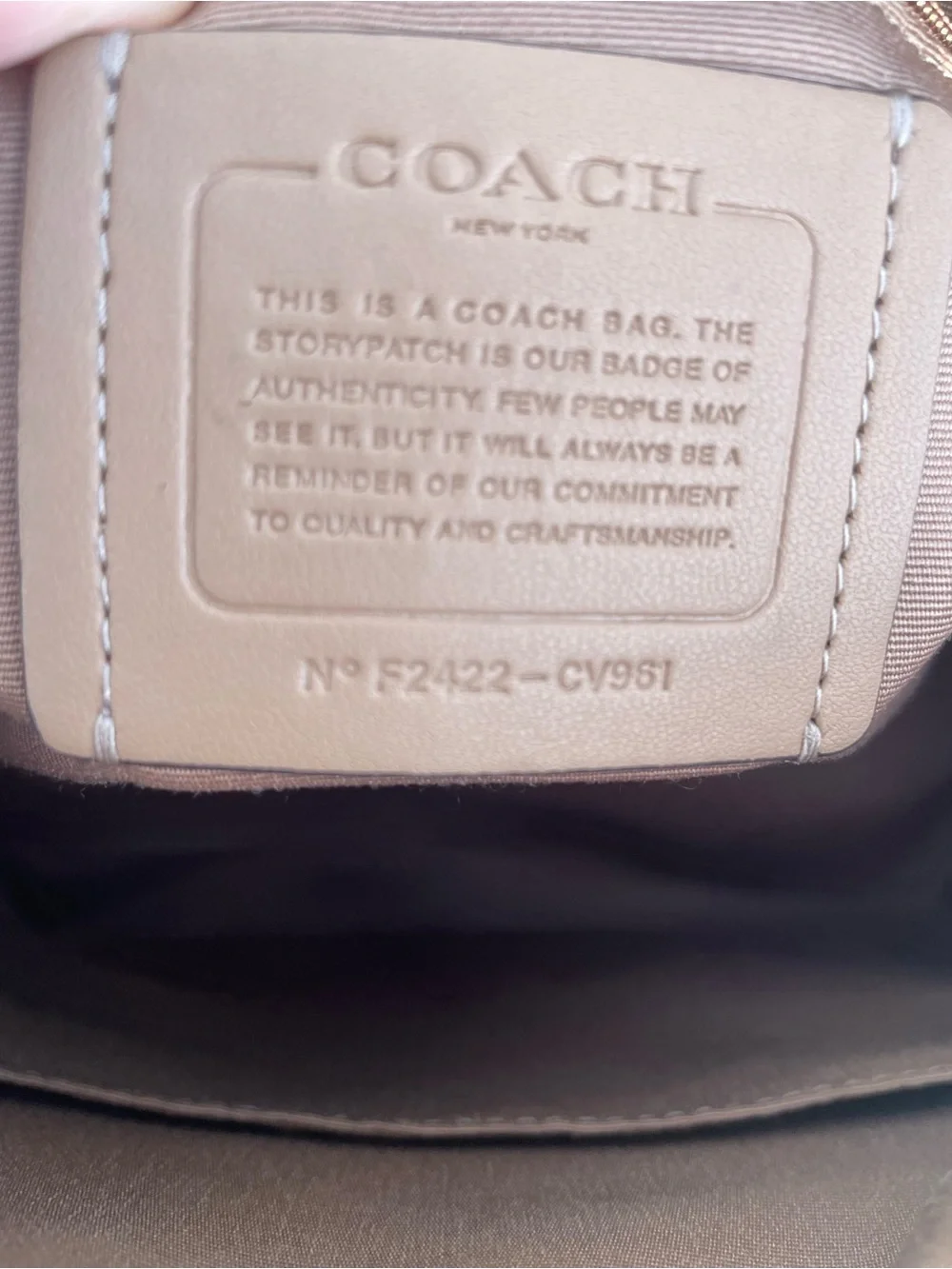 Coach Medium Rowen in Brown Signature Canvas